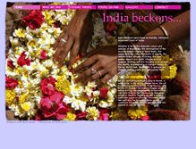 Tablet Screenshot of indiabeckons.co.uk